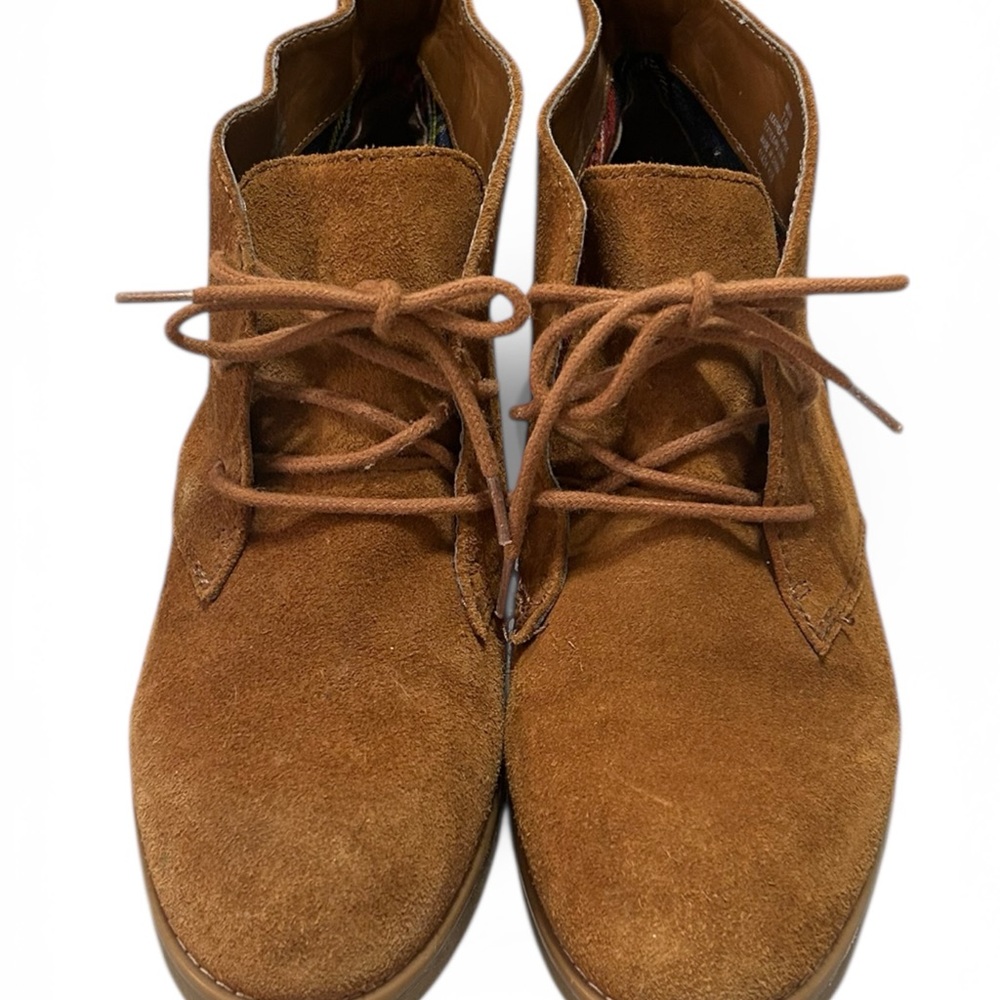 Lauren, RL/Malva-Brown Suede booties